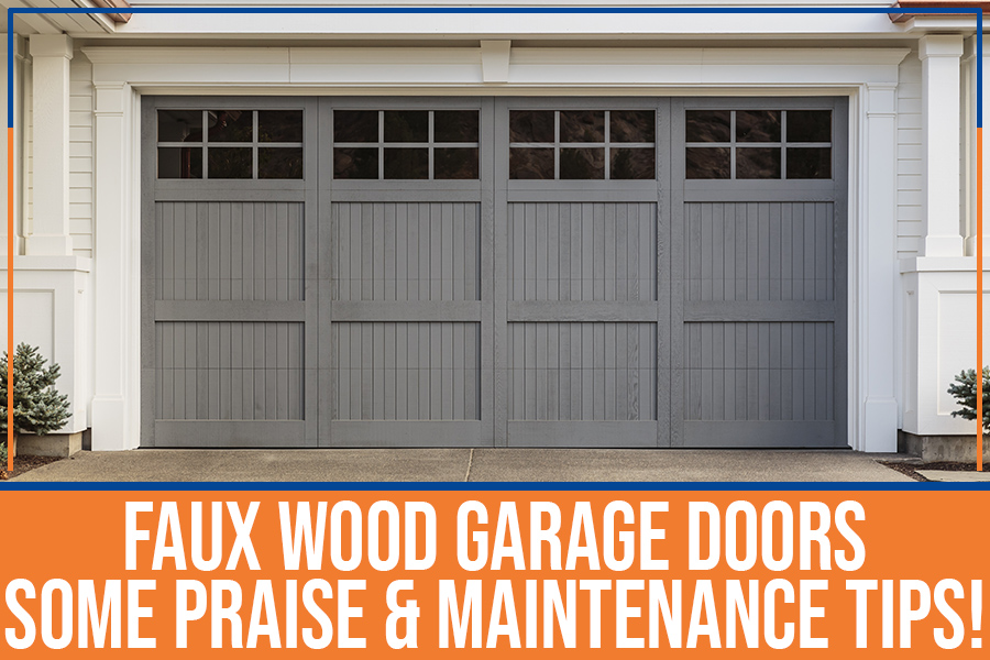 Faux Wood Garage Doors